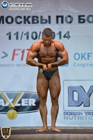 Чемпионат Москвы по бодибилдингу - 2014