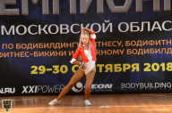 Чемпионат Московской области по бодибилдингу - 2018