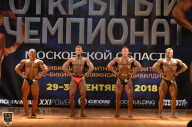 Чемпионат Московской области по бодибилдингу - 2018