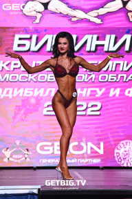 Чемпионат Московской области по бодибилдингу - 2022