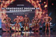 Чемпионат России по бодибилдингу - 2022